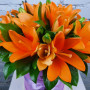 5 оранжевых лилий фото 3